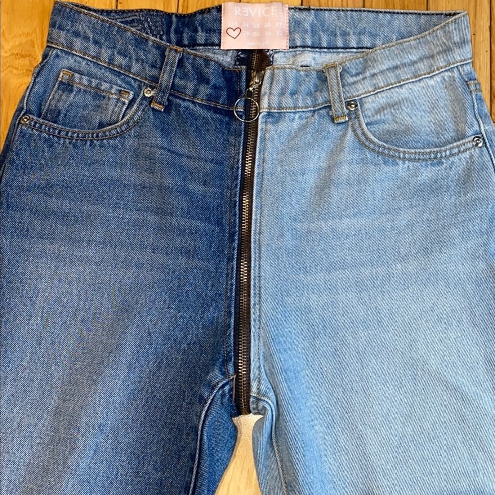 Woman's Revice Zipper High Rise Denim Jeans 28